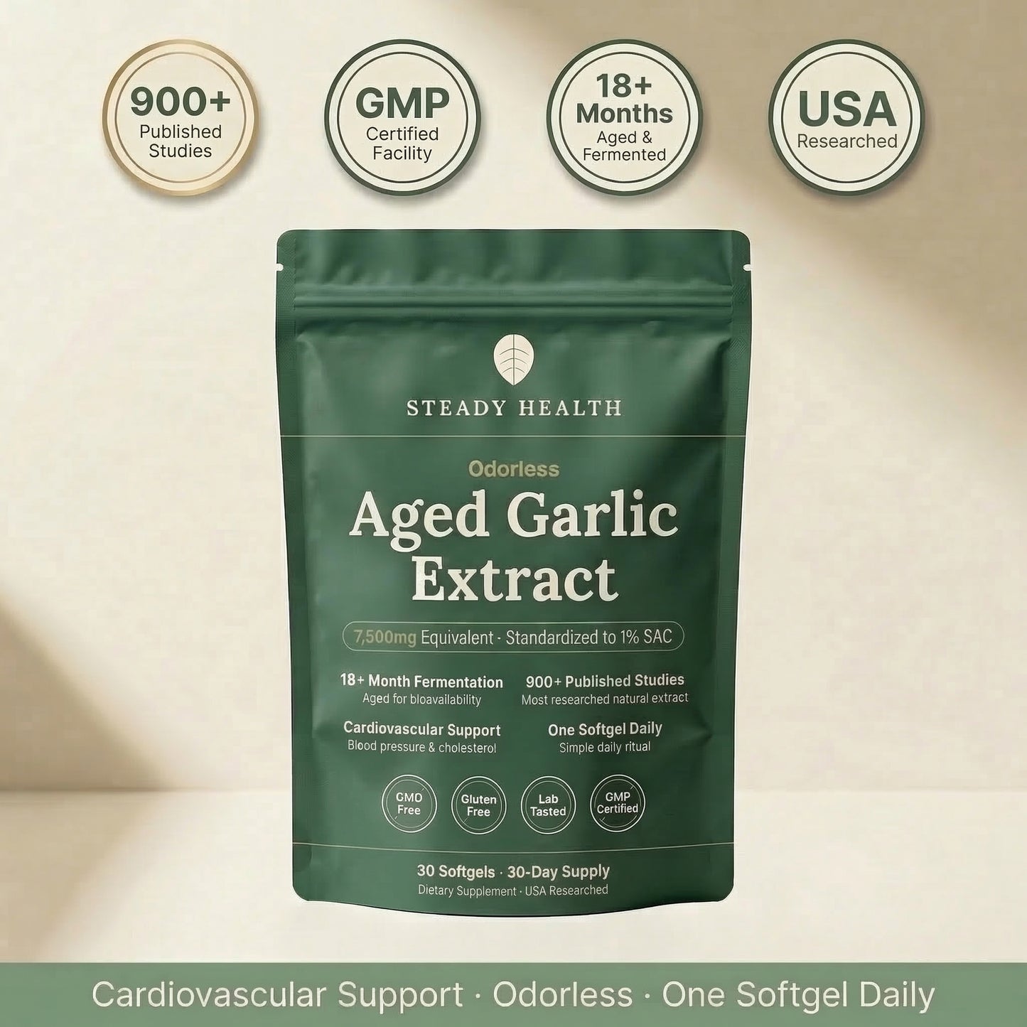 Odorless Aged Garlic Extract