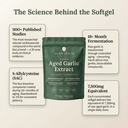 Odorless Aged Garlic Extract