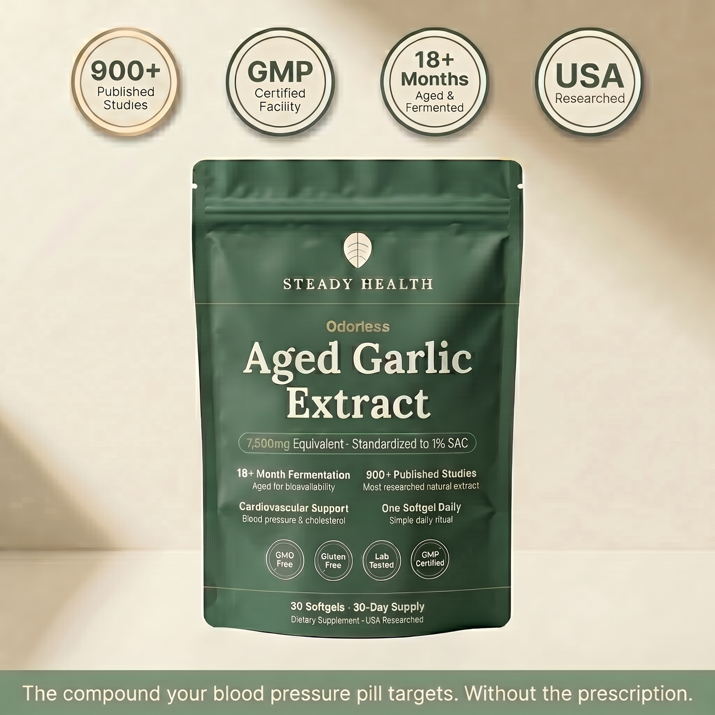 Odorless Aged Garlic Extract