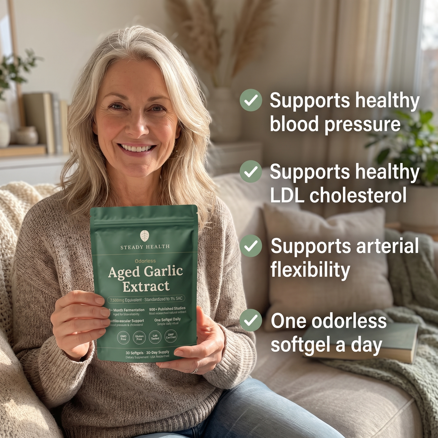 Odorless Aged Garlic Extract