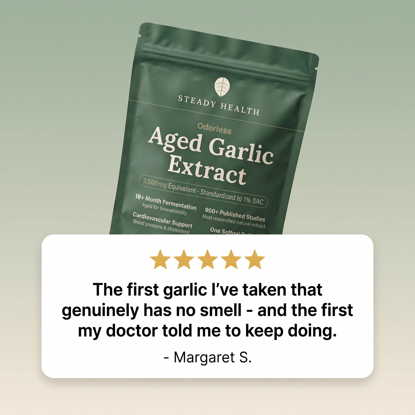 Odorless Aged Garlic Extract